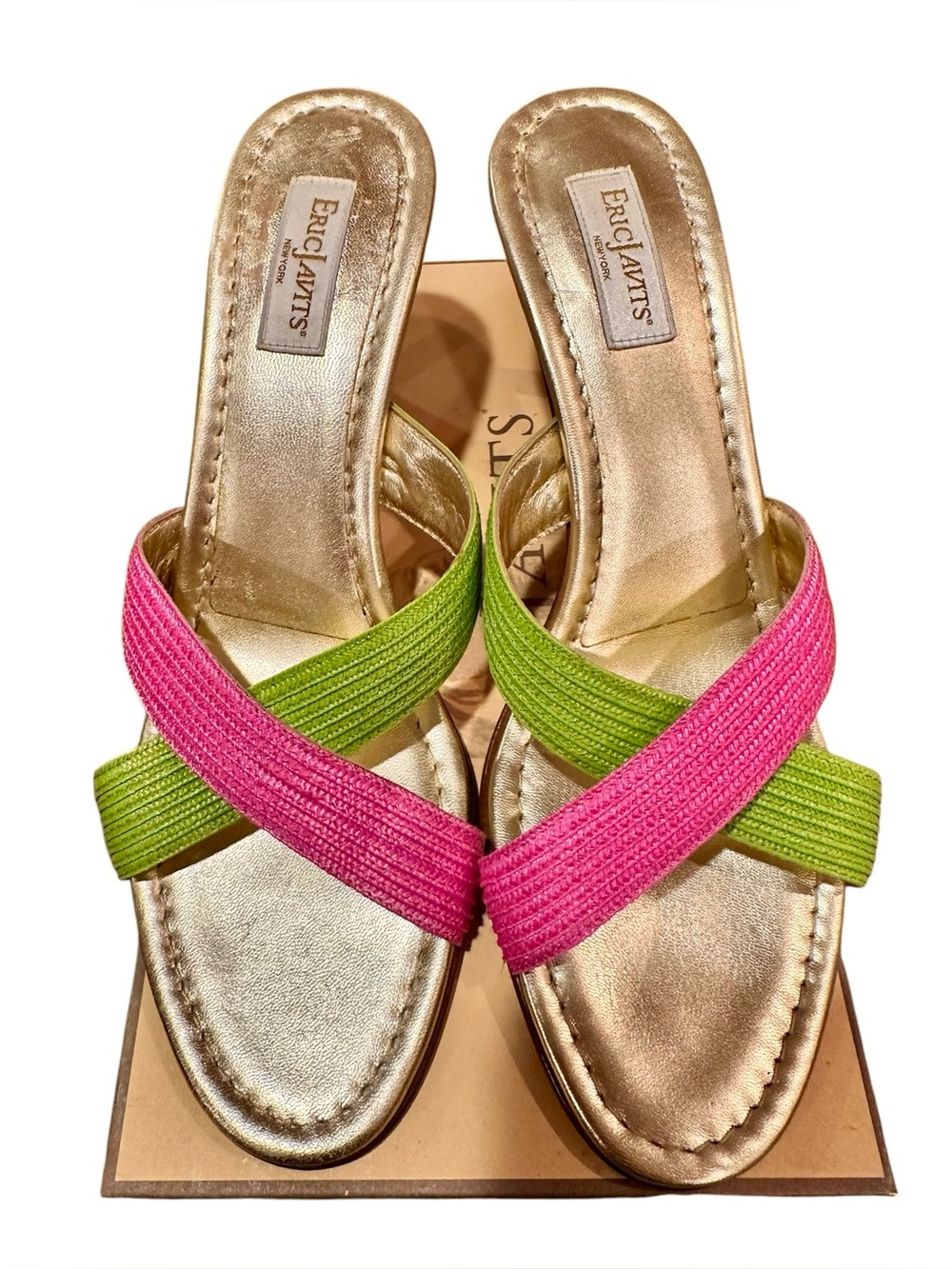 Eric Javits Madame X Slide Sandals